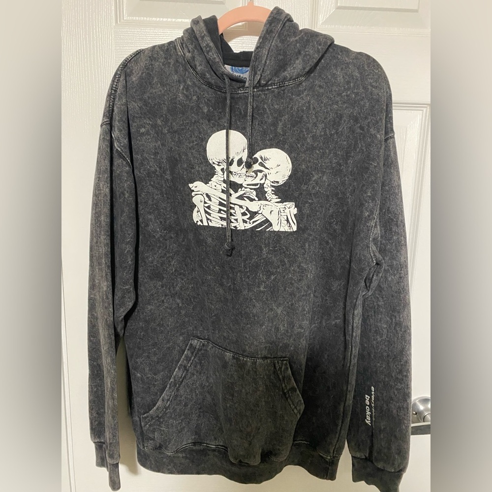 Grey hoodie